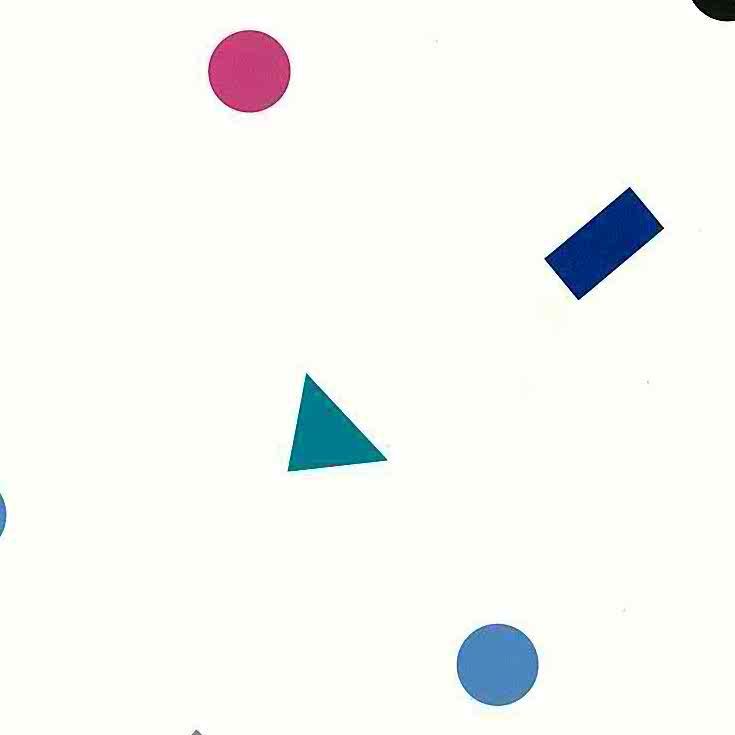 Geometric Shape Vintage Wallpaper, Circles, Triangles, - Circle - HD Wallpaper 