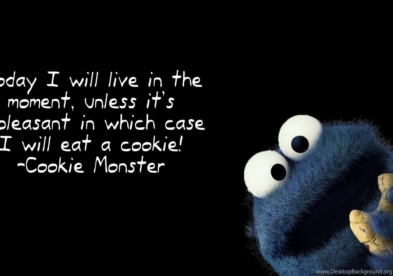 Cool And Funny Wallpapers - Cookie Monster Render - HD Wallpaper 