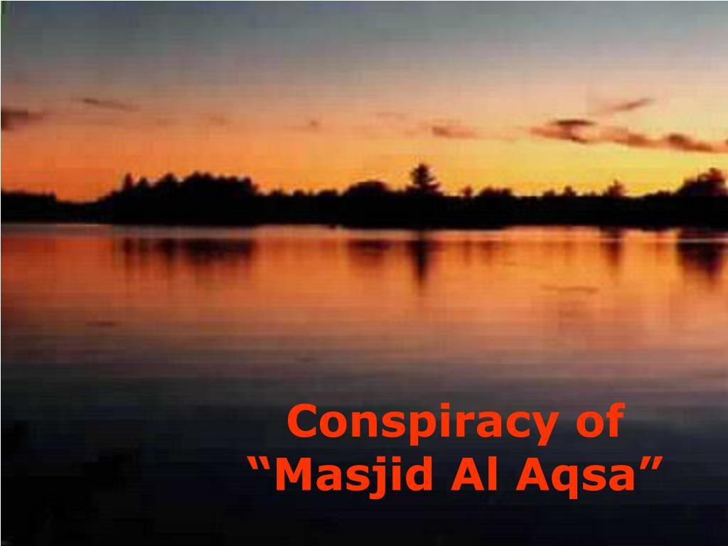 Conspiracy Of Masjid Al Aqsa L - Oneworld - HD Wallpaper 