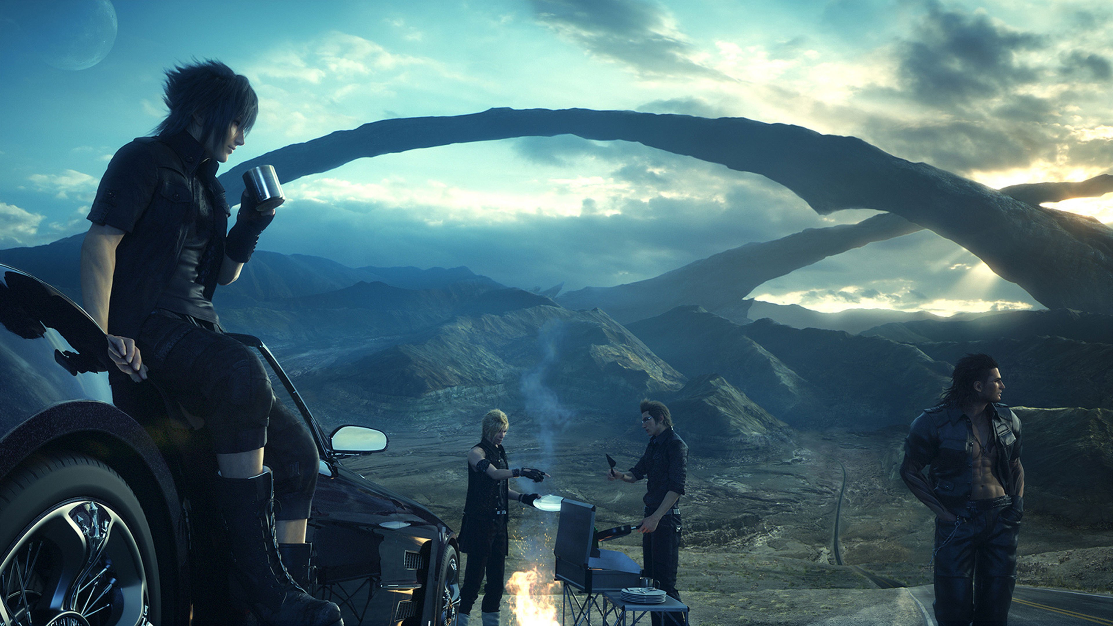 Final Fantasy Xv Wallpaper 4k - HD Wallpaper 