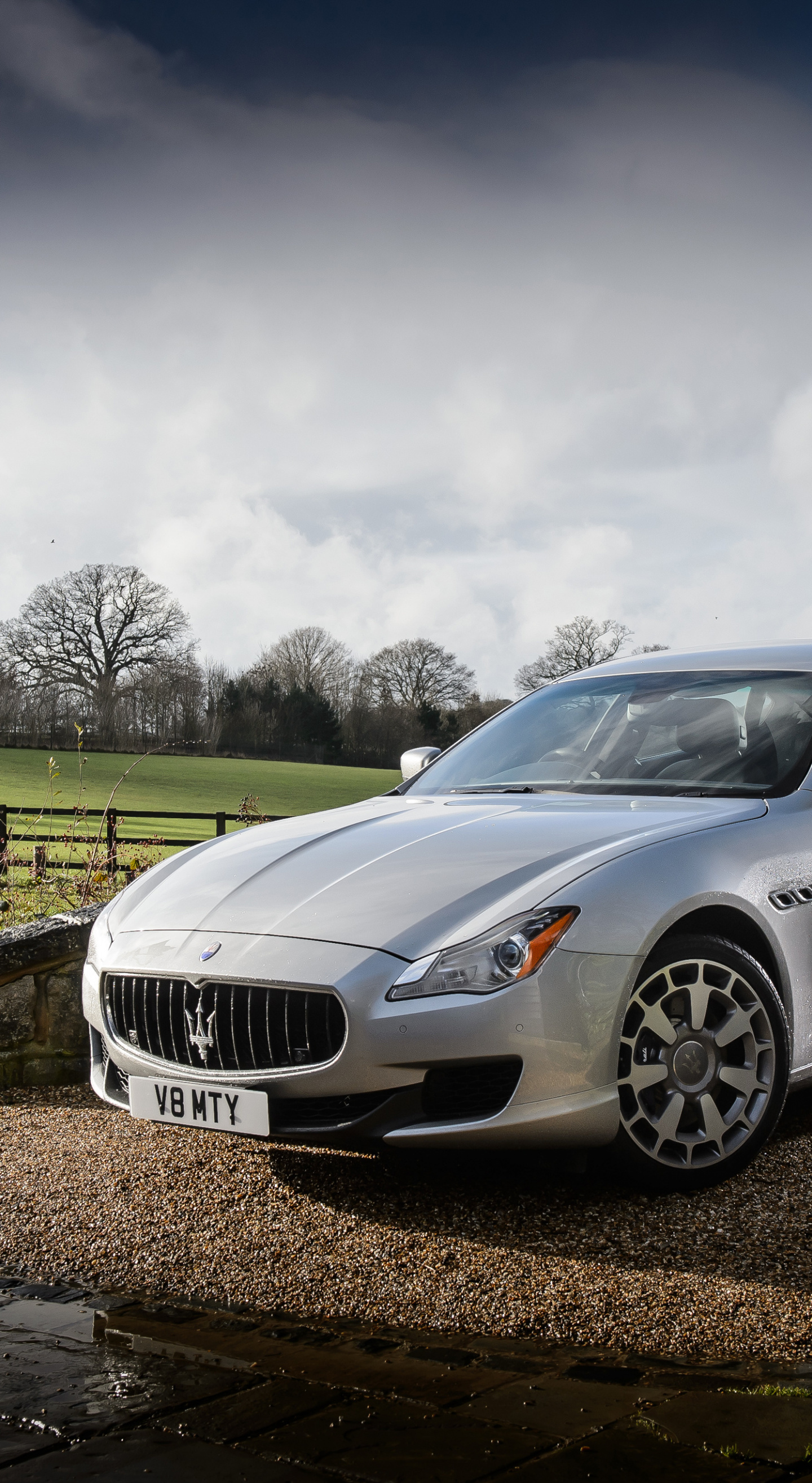 Silver, Maserati Ghibli, Wallpaper - HD Wallpaper 