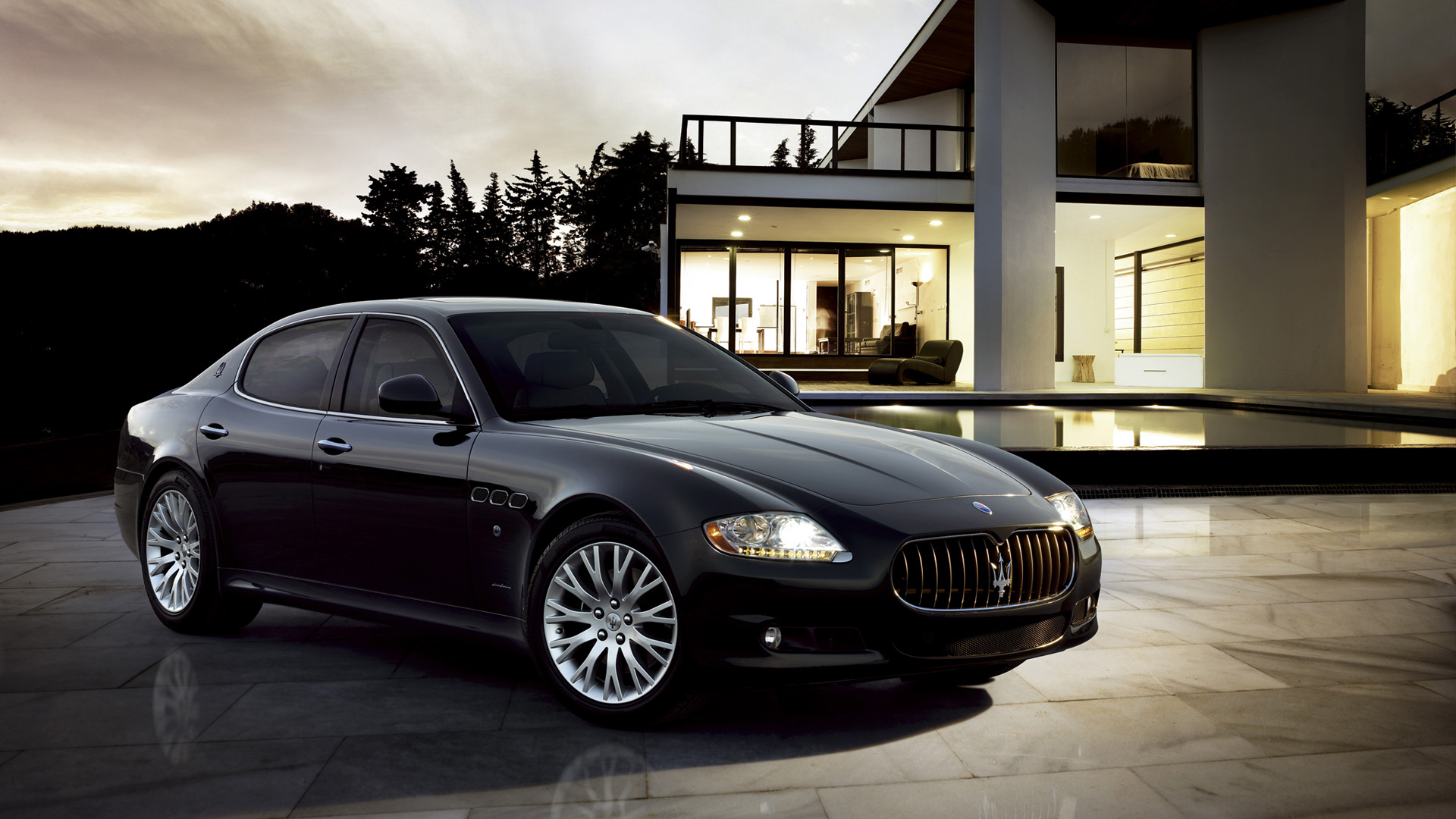 2010 Maserati Quattroporte - HD Wallpaper 