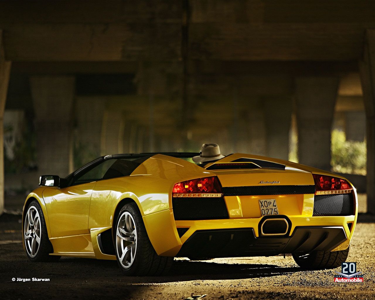 Lamborghini Murcielago Roadster Wallpaper - Lamborghini Murciélago - HD Wallpaper 
