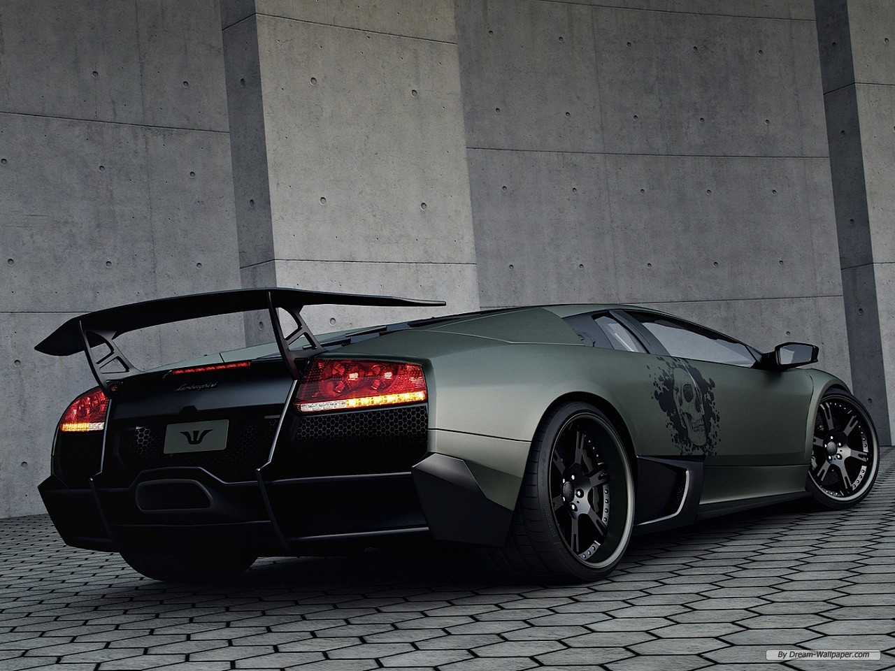 Free Auto Wallpaper - Lamborghini Murcielago Tuning - HD Wallpaper 