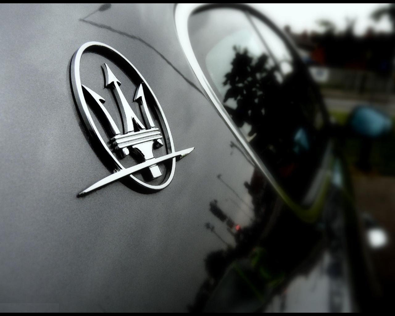 Maserati Car Logo Maserati - Maserati - HD Wallpaper 