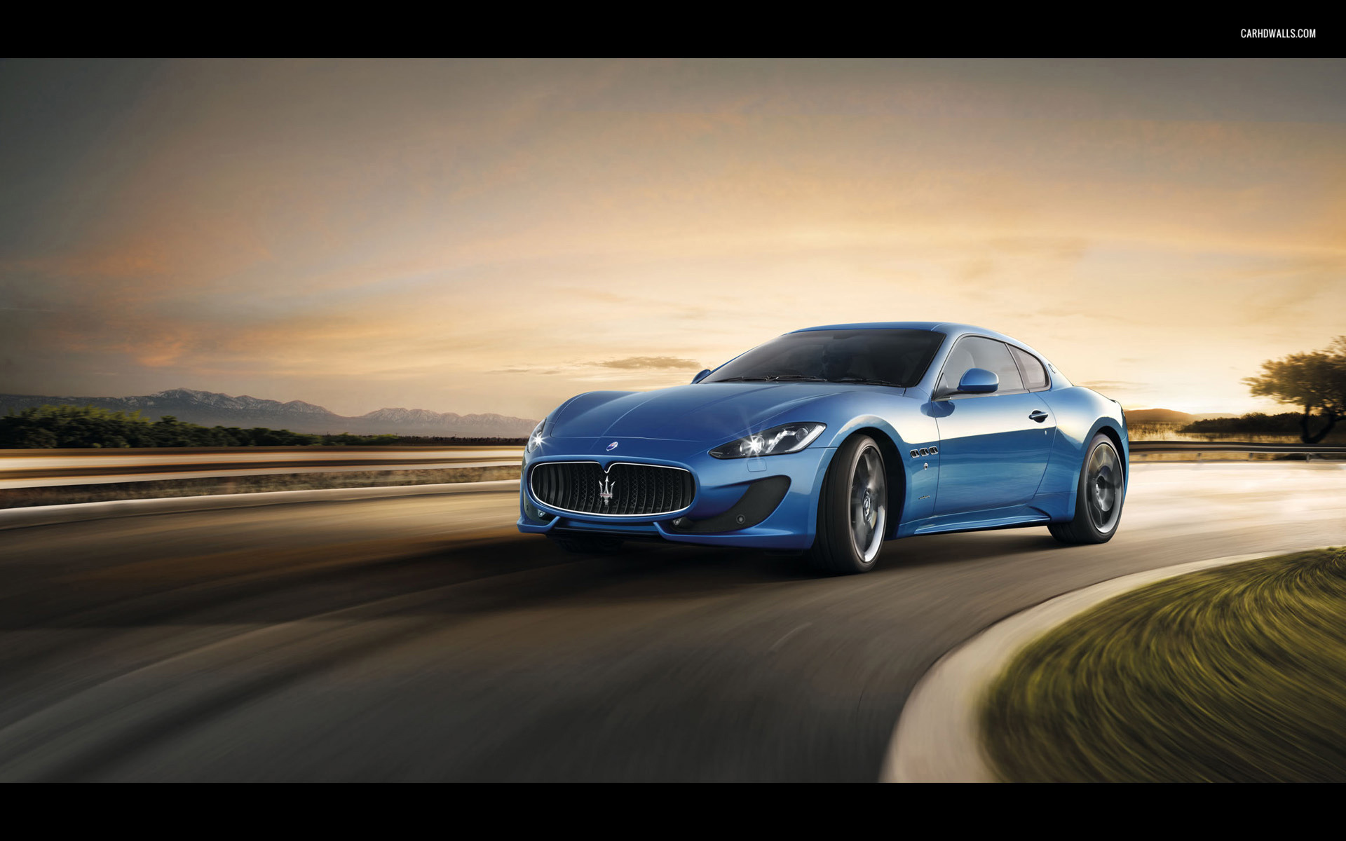 Maserati Costom Wallpaper Hd - Maserati Granturismo Sport Background - HD Wallpaper 