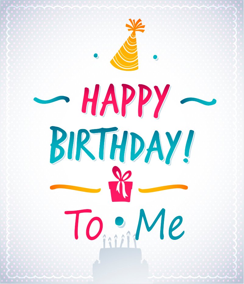 Whatsapp Dp Happy Birthday To Me - HD Wallpaper 