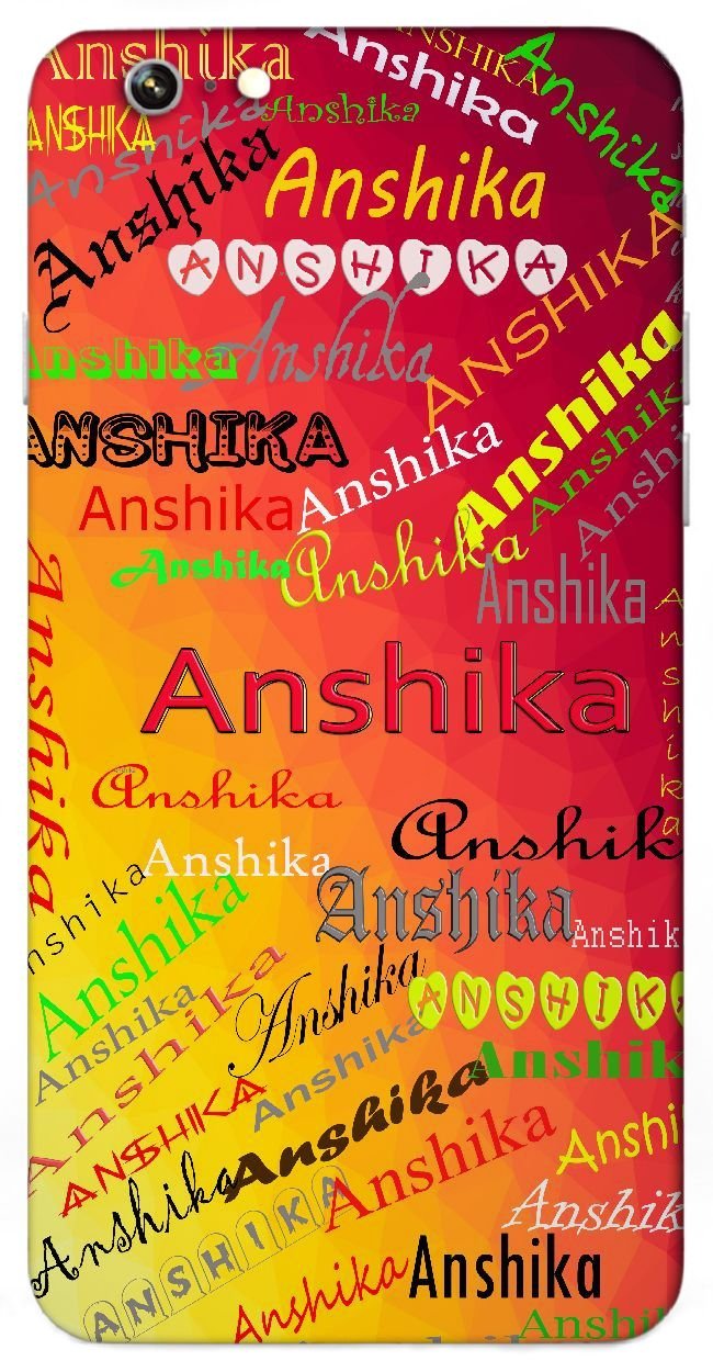 Anshika Name & Sign Printed All Over Customize & Personalized - Mahi Name  Image Hd Download - 650x1250 Wallpaper 