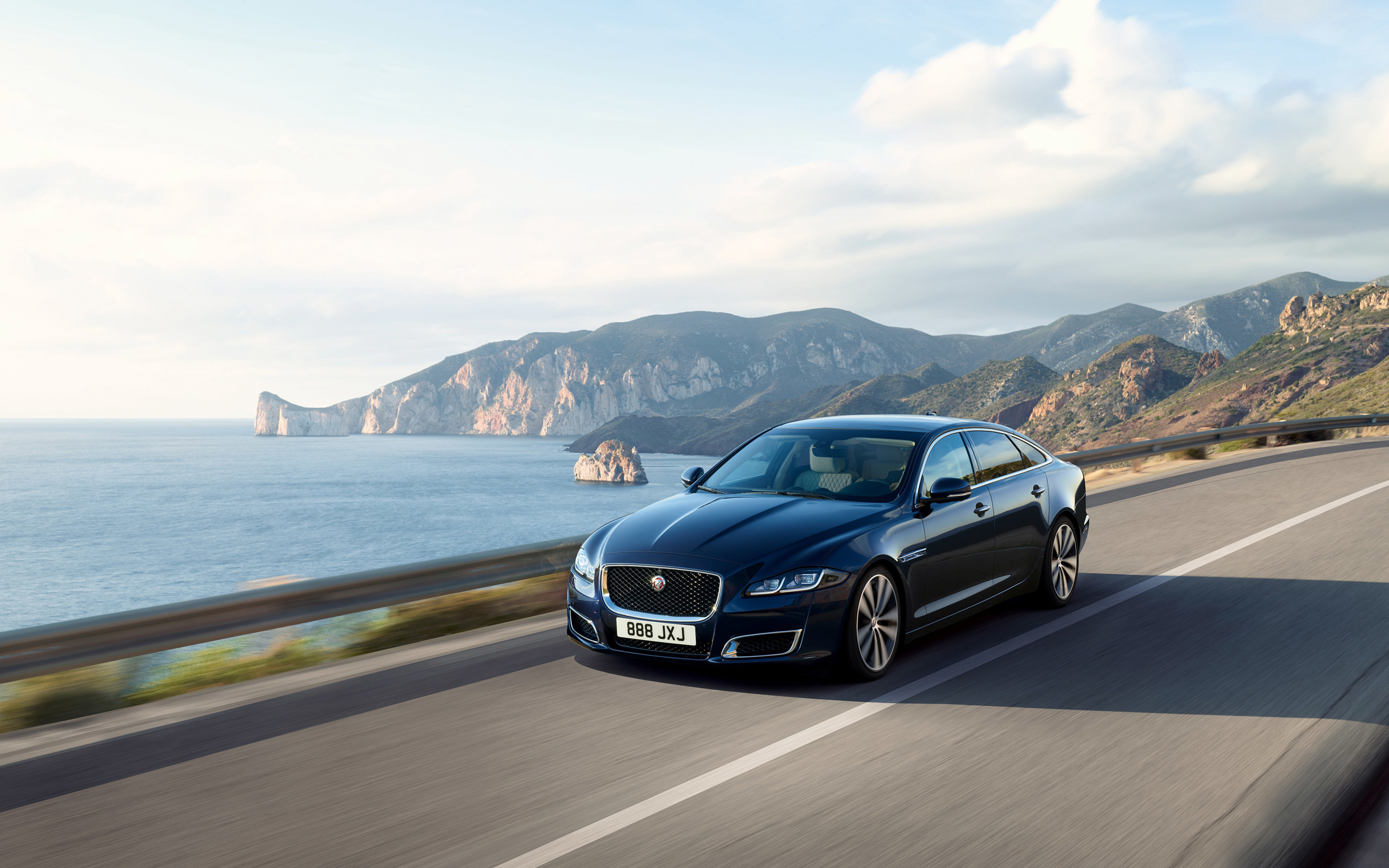 Jaguar Xj, 4k, Road, 2019 Cars, Luxury Cars, Jaguar - Jaguar Xj50 Launched Interea - HD Wallpaper 
