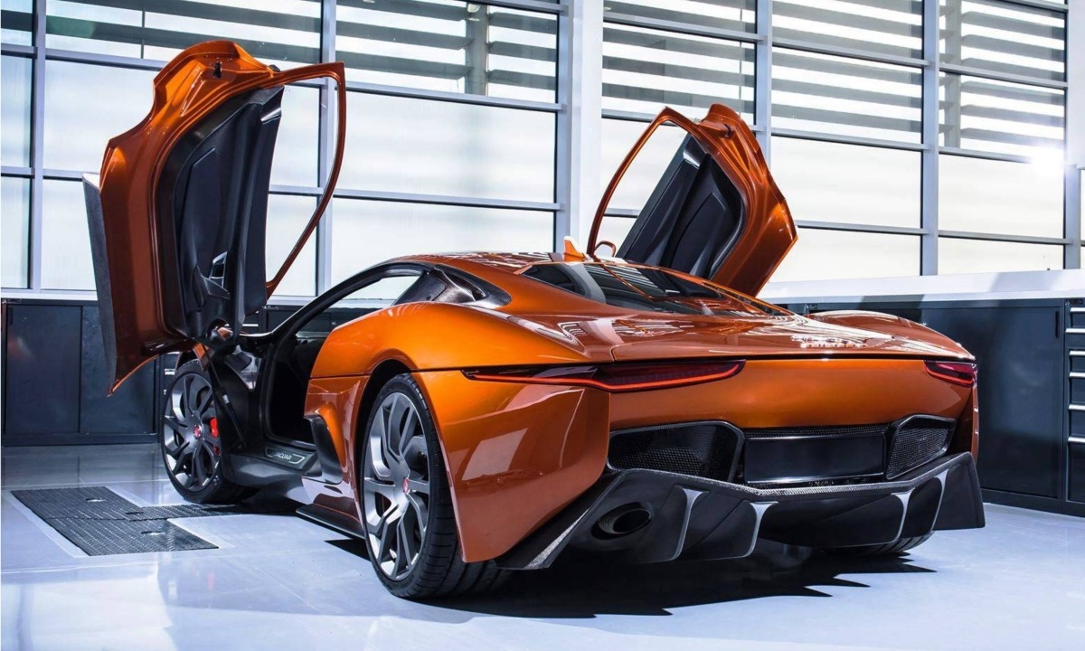 2021 Jaguar F Type Wallpaper - Jaguar Concept Car James Bond - HD Wallpaper 