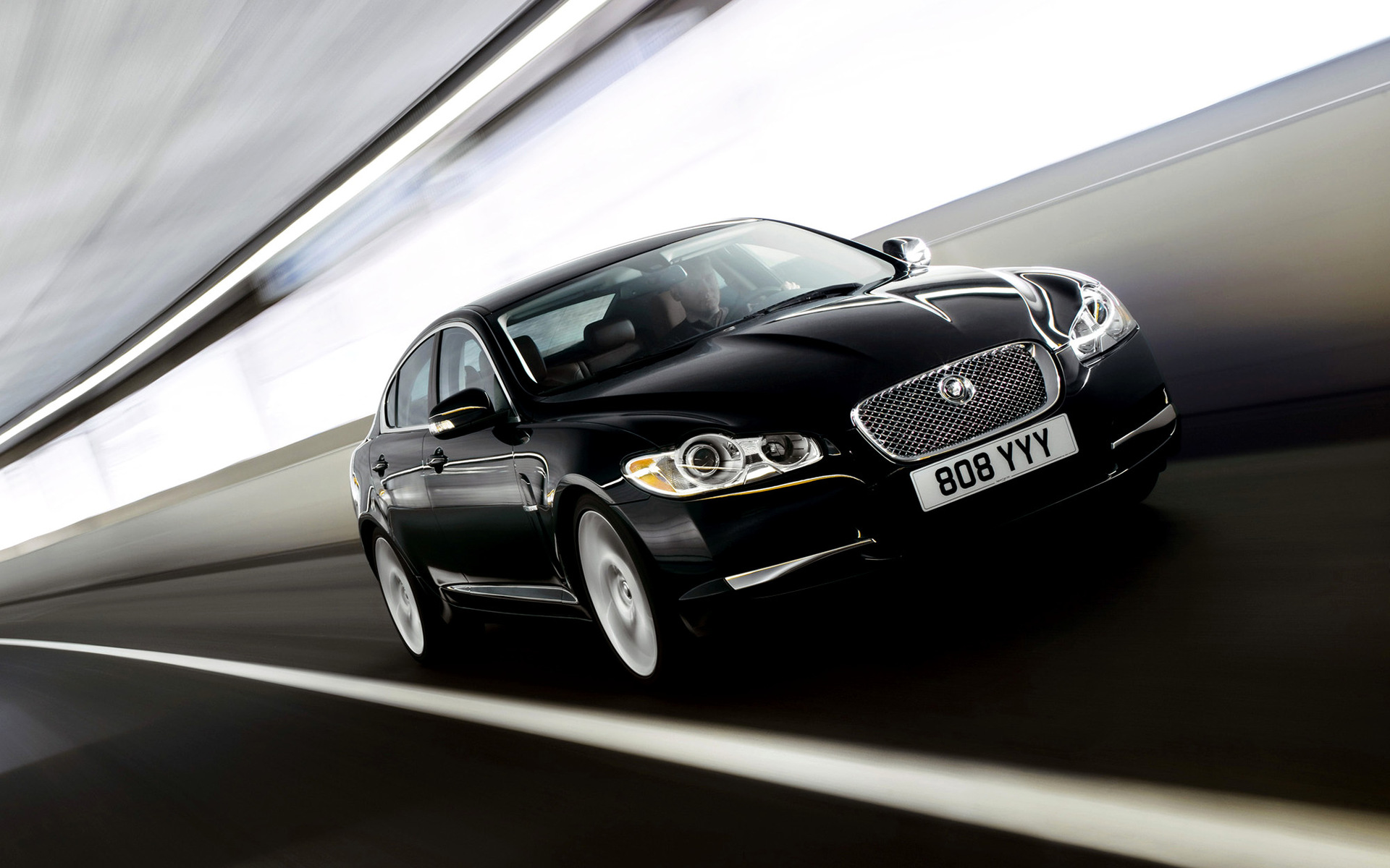 Jaguar Xf 2008 - HD Wallpaper 