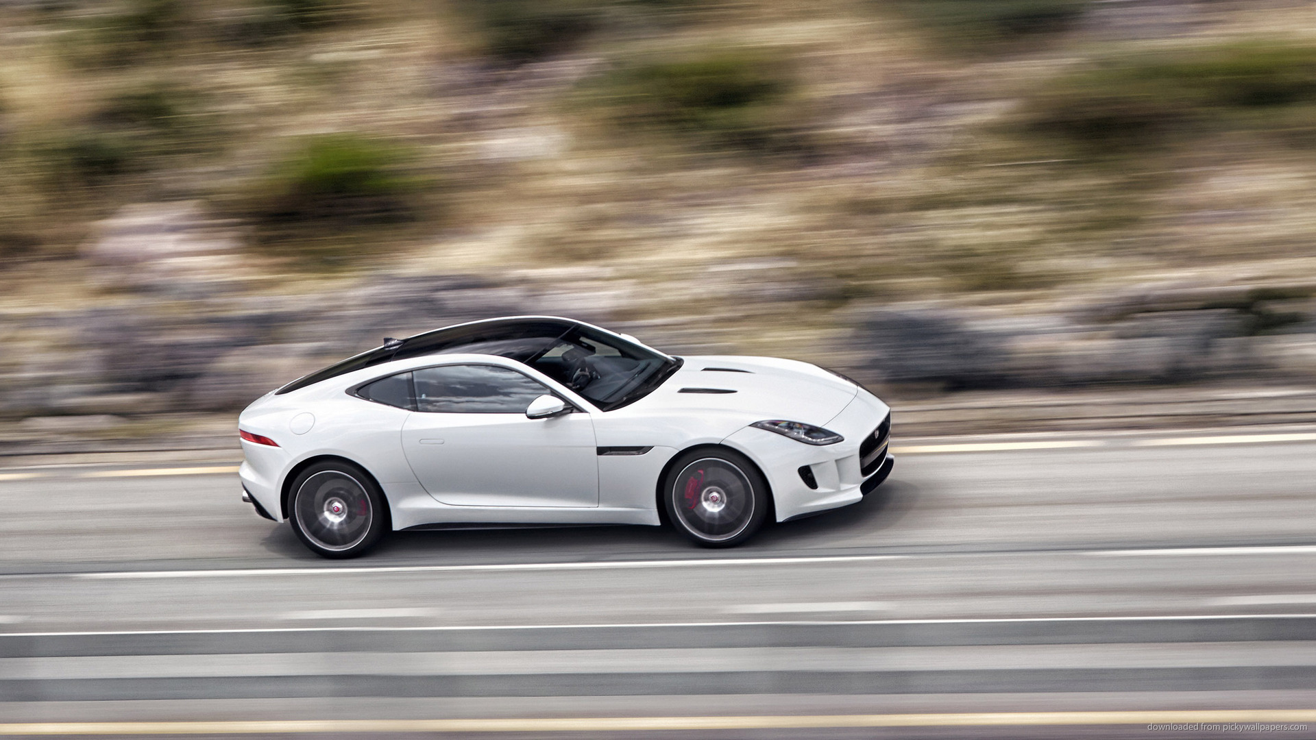 Jaguar F-type Coupé - F Type Jaguar Hardtop - HD Wallpaper 