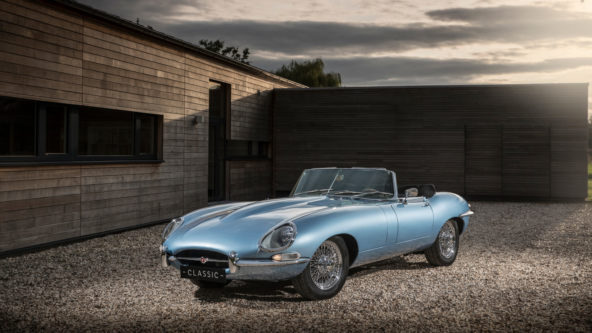 Jaguar E Type Zero - HD Wallpaper 