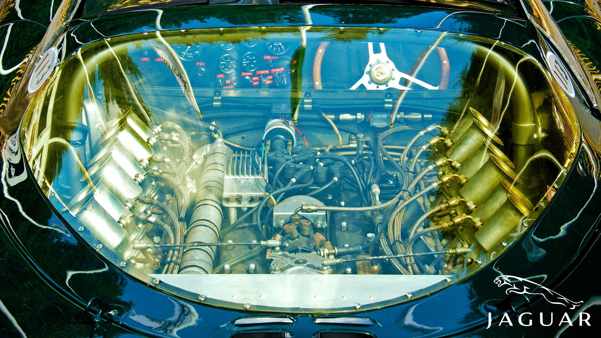Jaguar Xj13 Engine - HD Wallpaper 