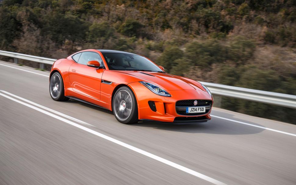 Jaguar, F Type, Orange Wallpaper,f Type Hd Wallpaper,hd - Jaguar F Type Laranja - HD Wallpaper 