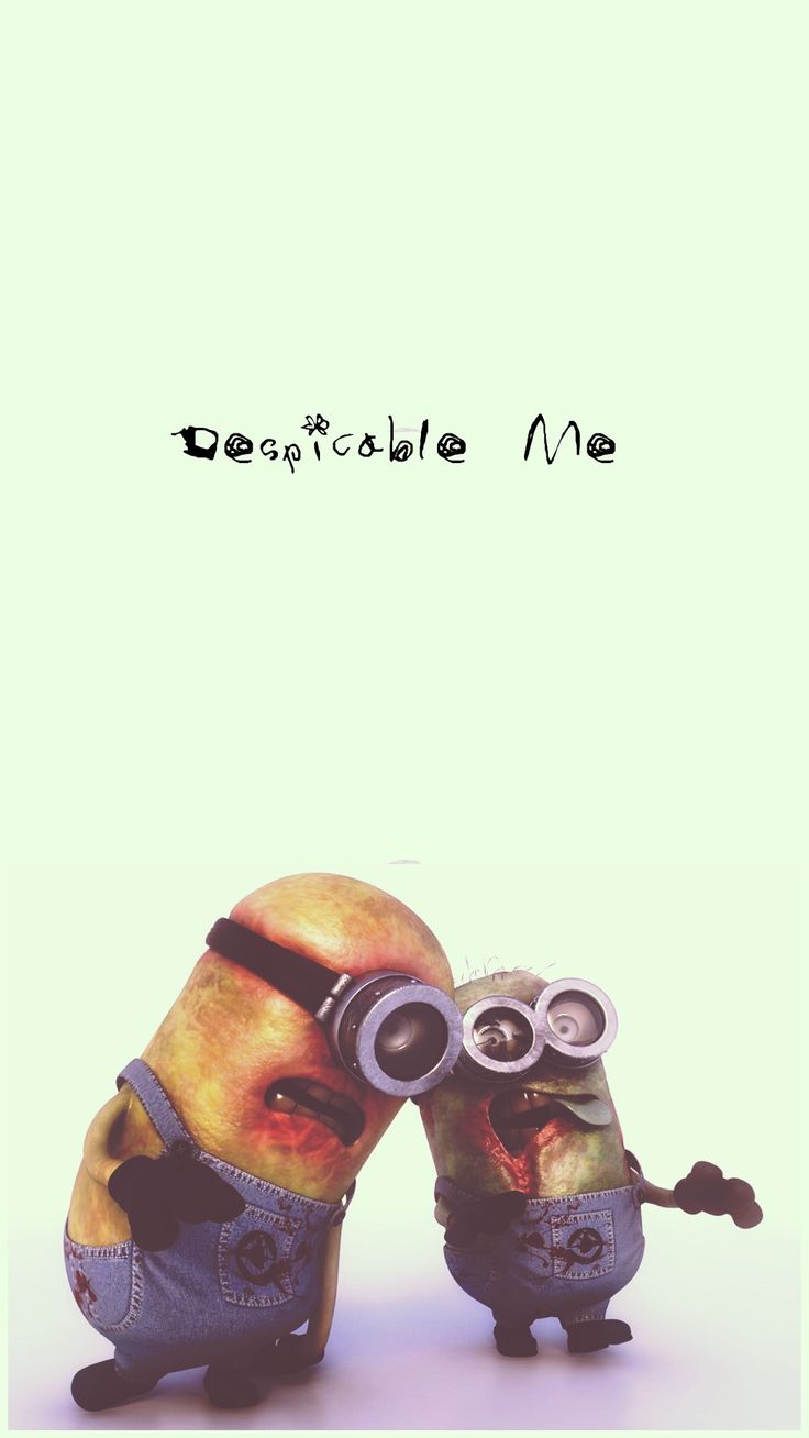 Iphone 6 Plus Wallpaper Hd From Despicable Me - Minion Despicable Me Zombie - HD Wallpaper 