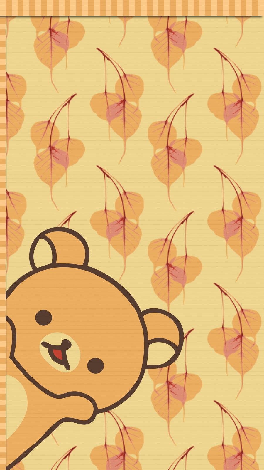 Autumn Rilakkuma - HD Wallpaper 