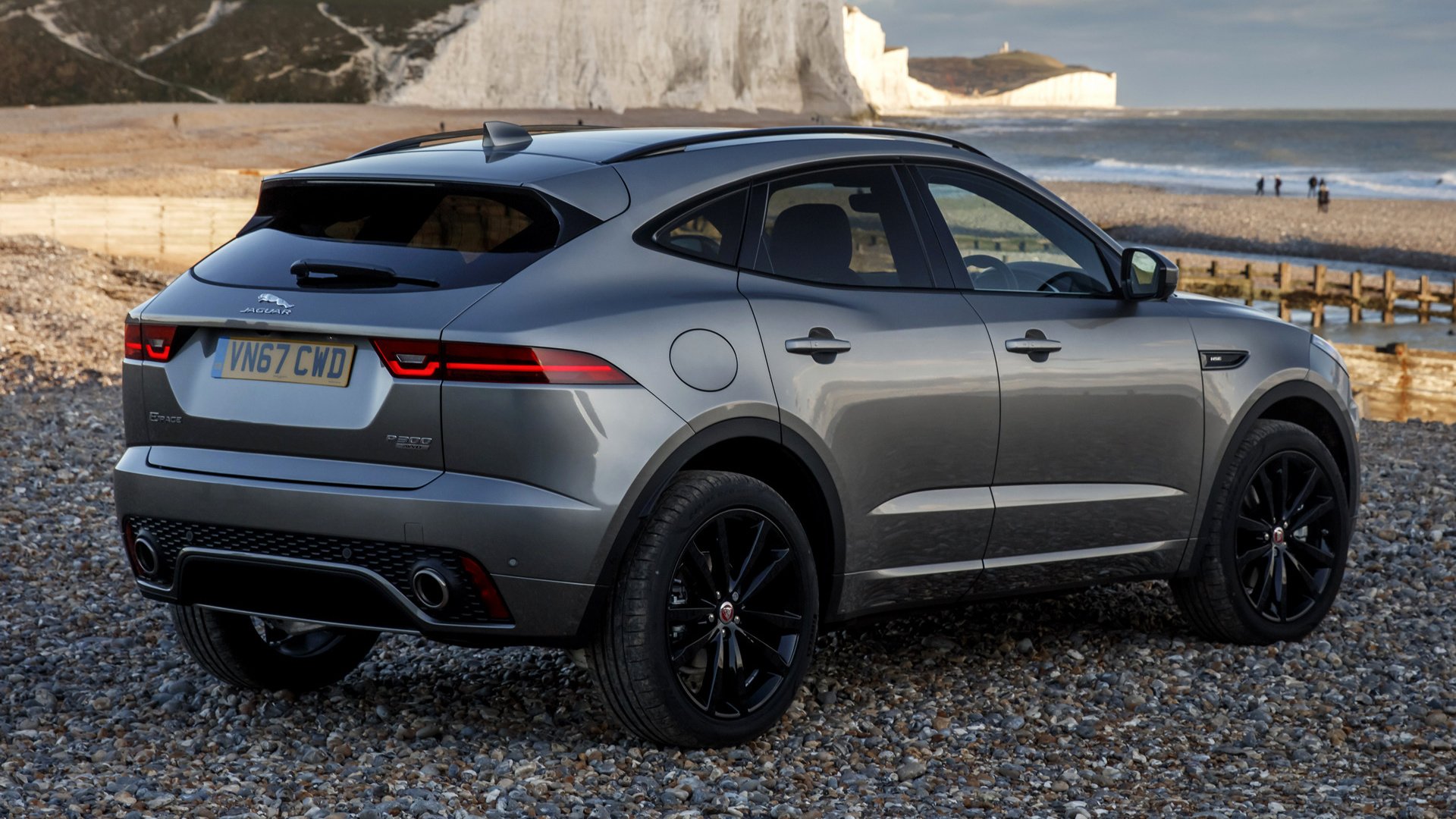 Black Jaguar Car Hd Wallpapers - HD Wallpaper 