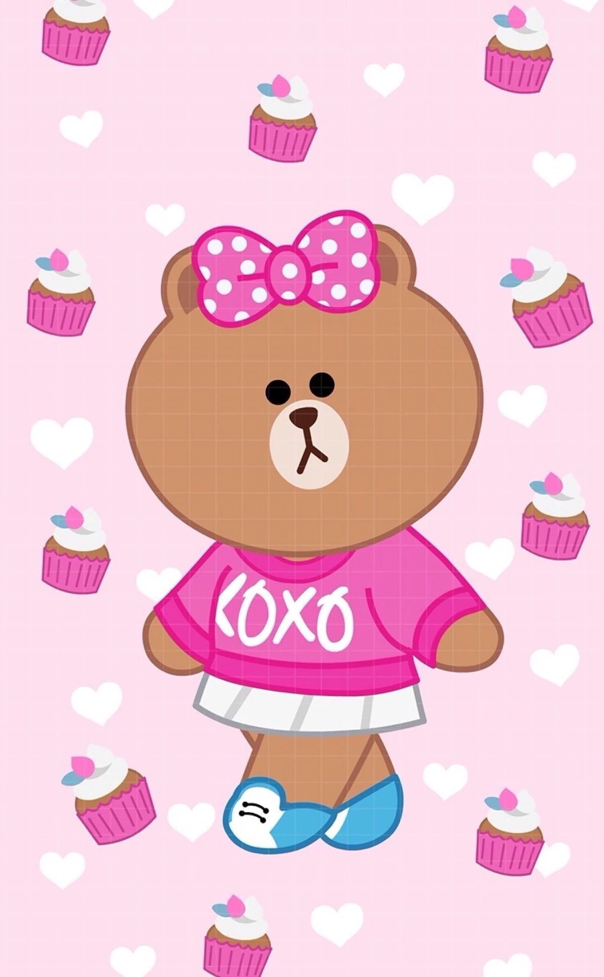 84 Rilakkuma Iphone Wallpapers On Wallpaperplay Data Src Line Cute 10x1942 Wallpaper Teahub Io