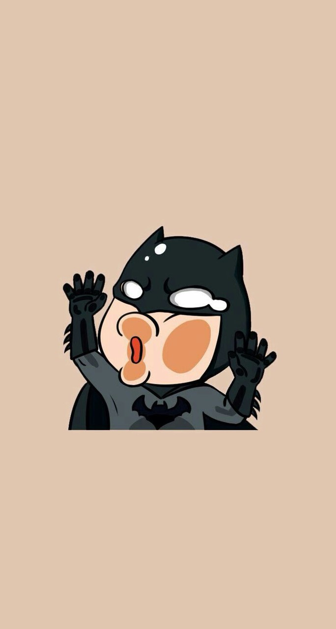 Batman, Cute, Kawaii - Cute Batman Cartoon Wallpaper Hd - HD Wallpaper 