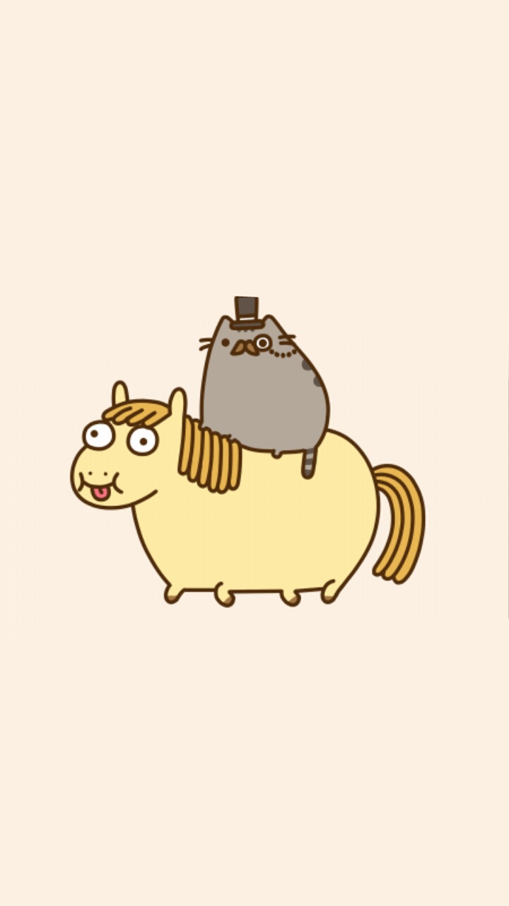 Pusheen, Cat, And Pony Image - Fat Pony Pusheen - HD Wallpaper 