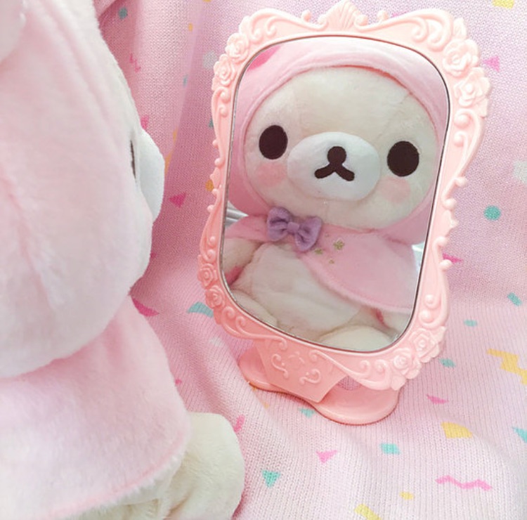 Bear, Stuffed Animal And Korilakkuma - Pink Korilakkuma Aesthetic - HD Wallpaper 