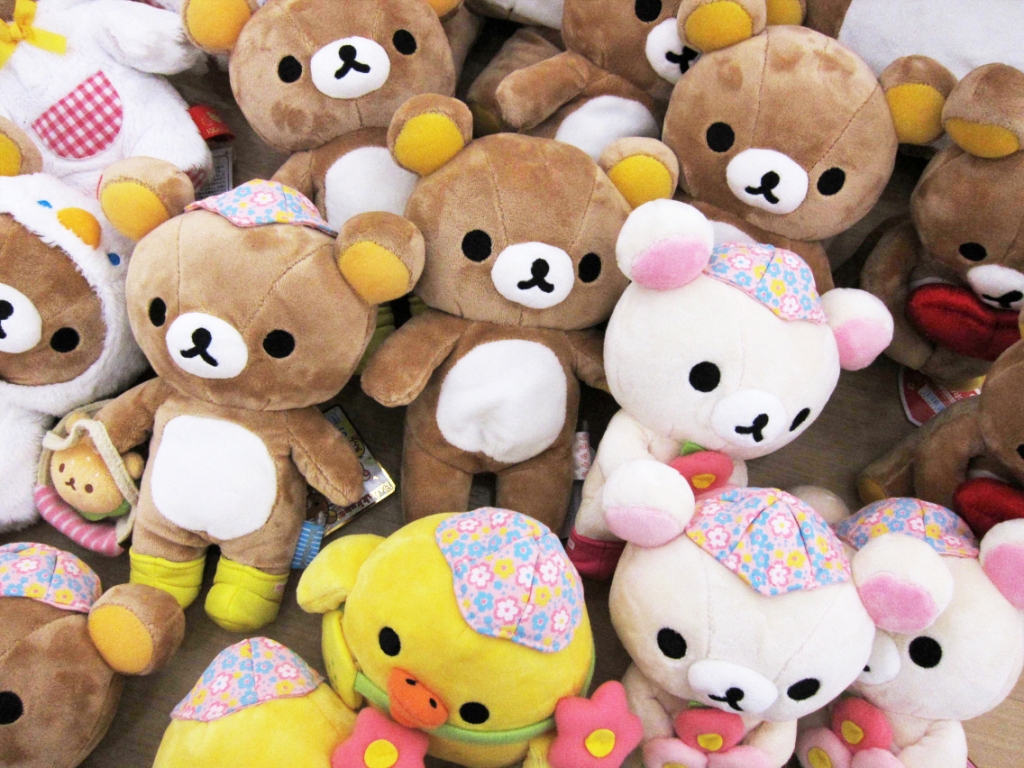 Asian Bear Character - HD Wallpaper 