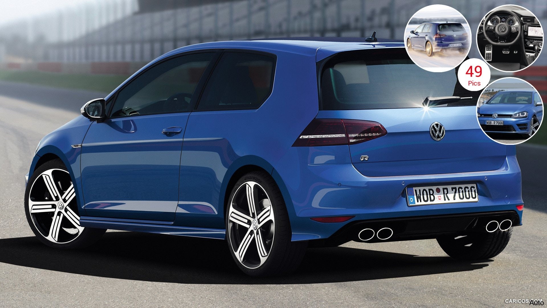 2014 Volkswagen Golf R 8 Vw Auto Rear Wallpaper 3 
 - Golf 7 Price 2017 - HD Wallpaper 