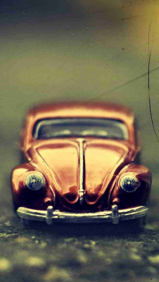 Volkswagen Beetle Toy Iphone Wallpaper - Car Images For Fb Profile - HD Wallpaper 