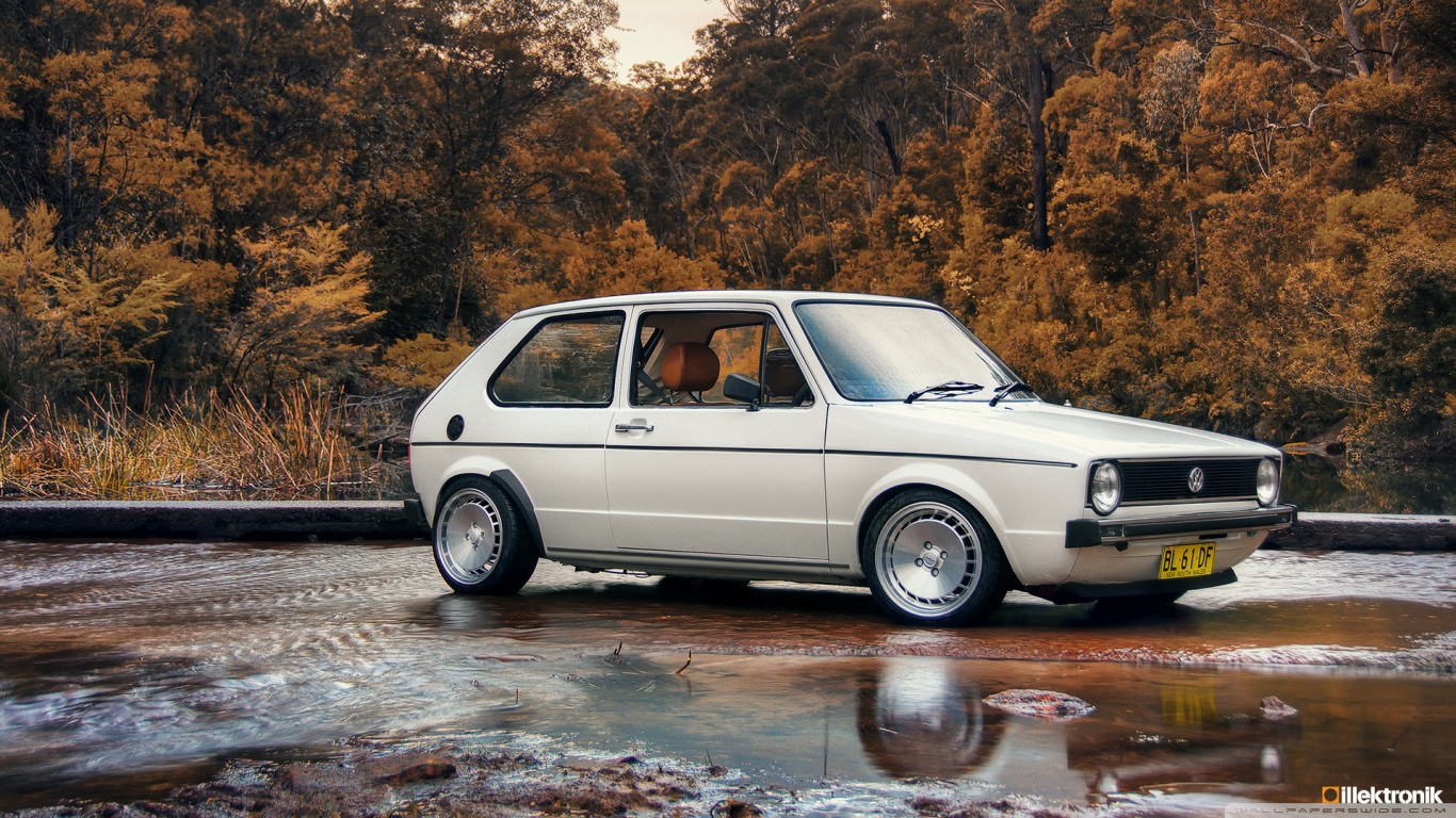 Golf Gti Mk1 Custom - HD Wallpaper 