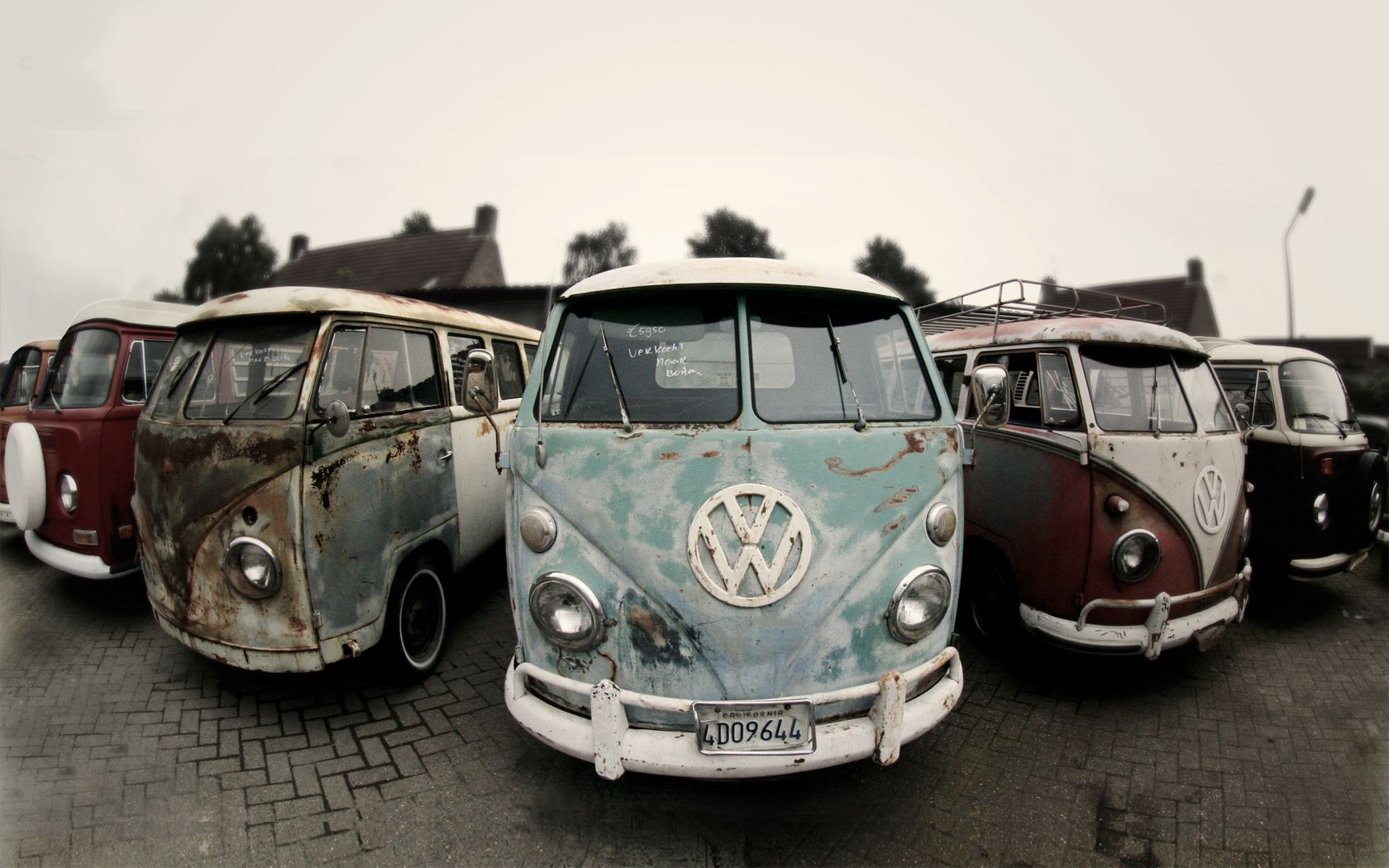 Volkswagen Vintage - HD Wallpaper 