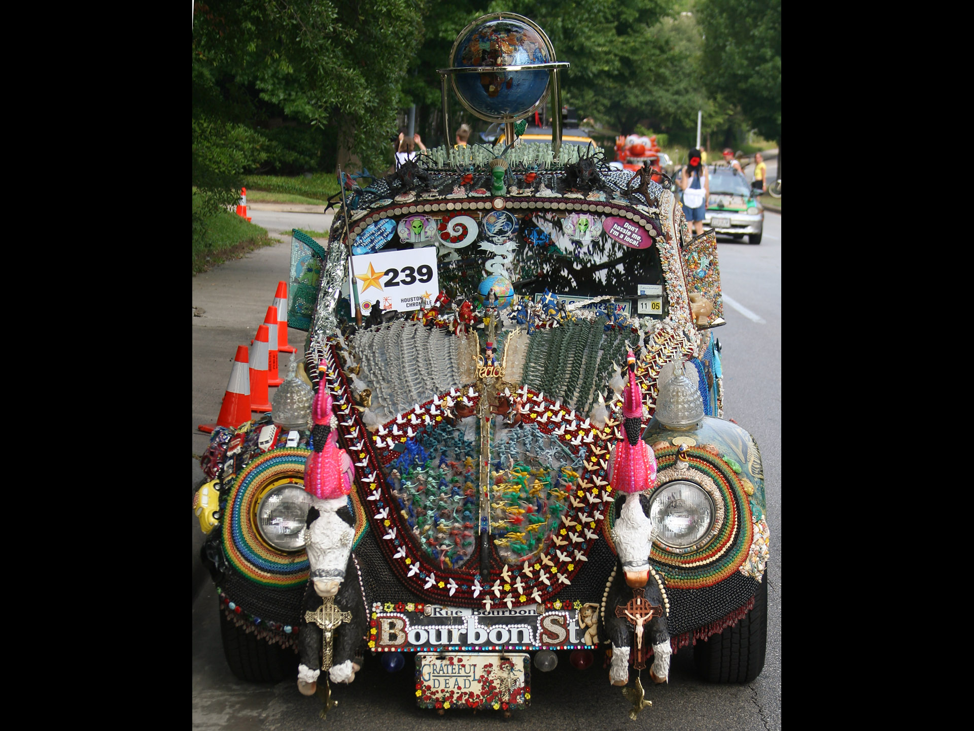 Vw Bug Bourbon St - HD Wallpaper 