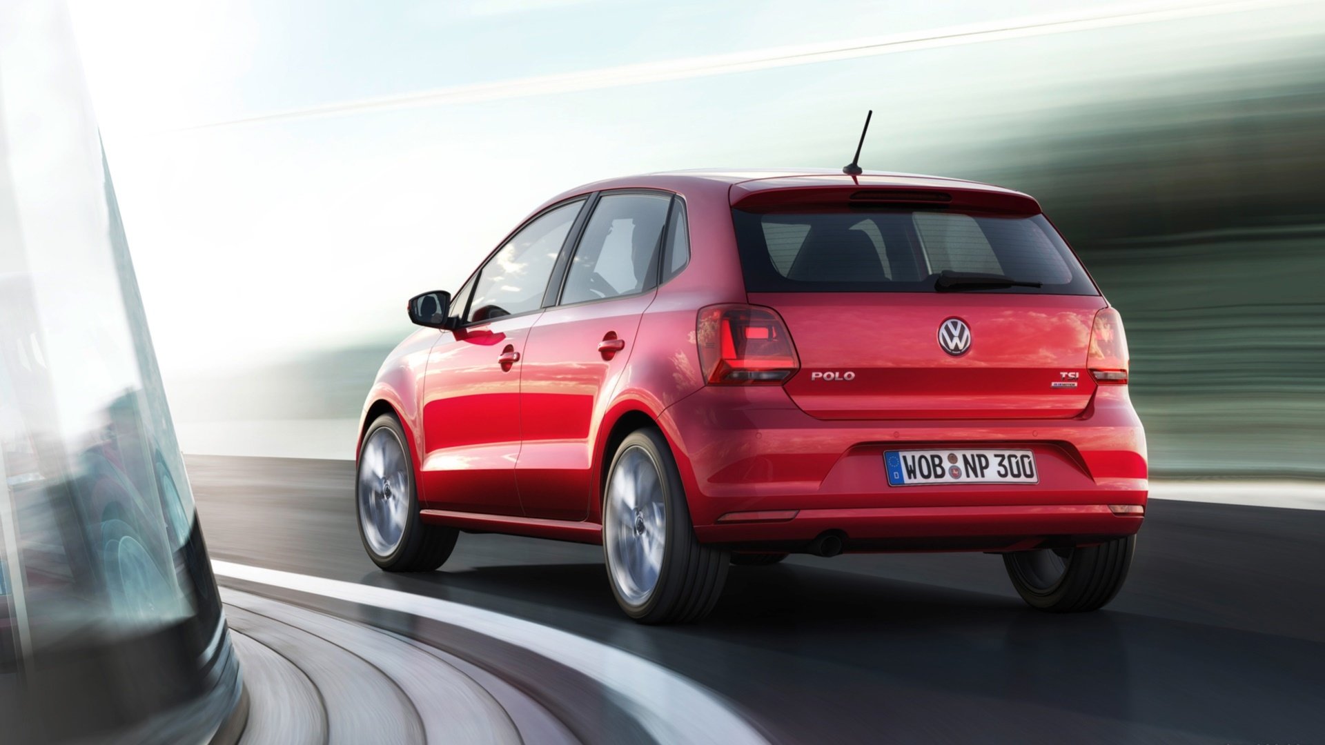 Vw Polo 2015 Back - HD Wallpaper 