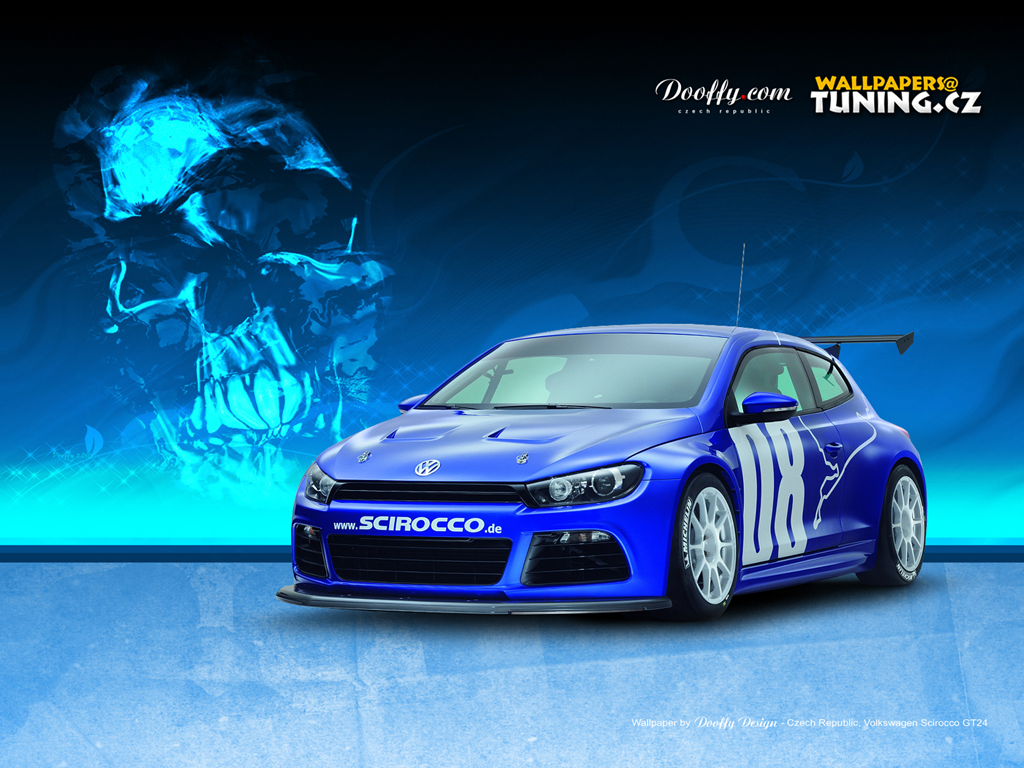 Volkswagen Scirocco Gt24 - 2008 Vw Scirocco Gt - HD Wallpaper 