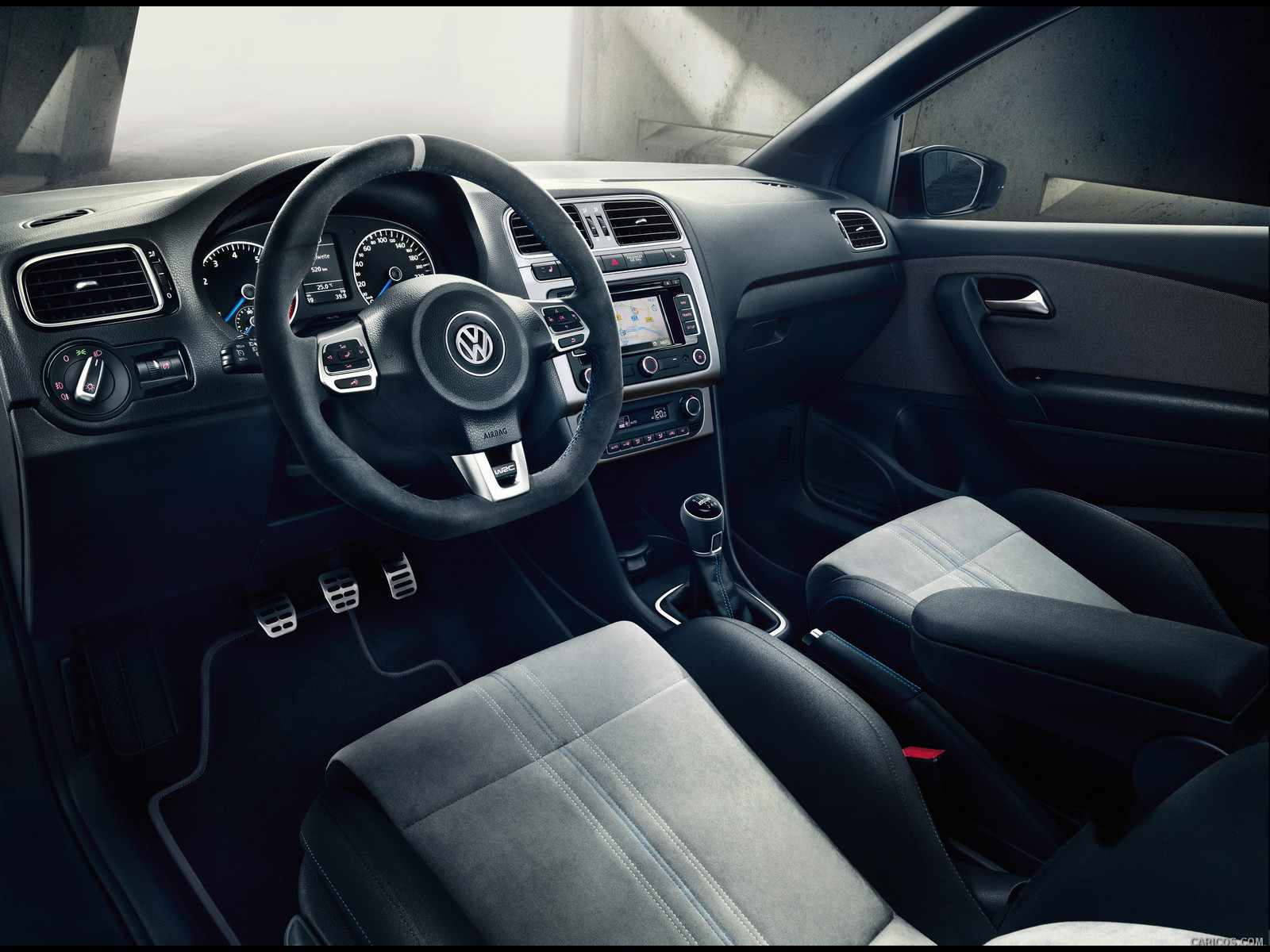 Polo R Wrc Interior - HD Wallpaper 