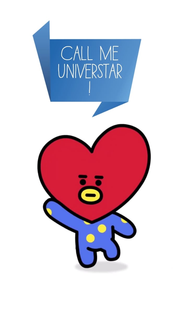 V, Wallpaper, And Tata Image - Bt21 Tata Transparent Background - HD Wallpaper 