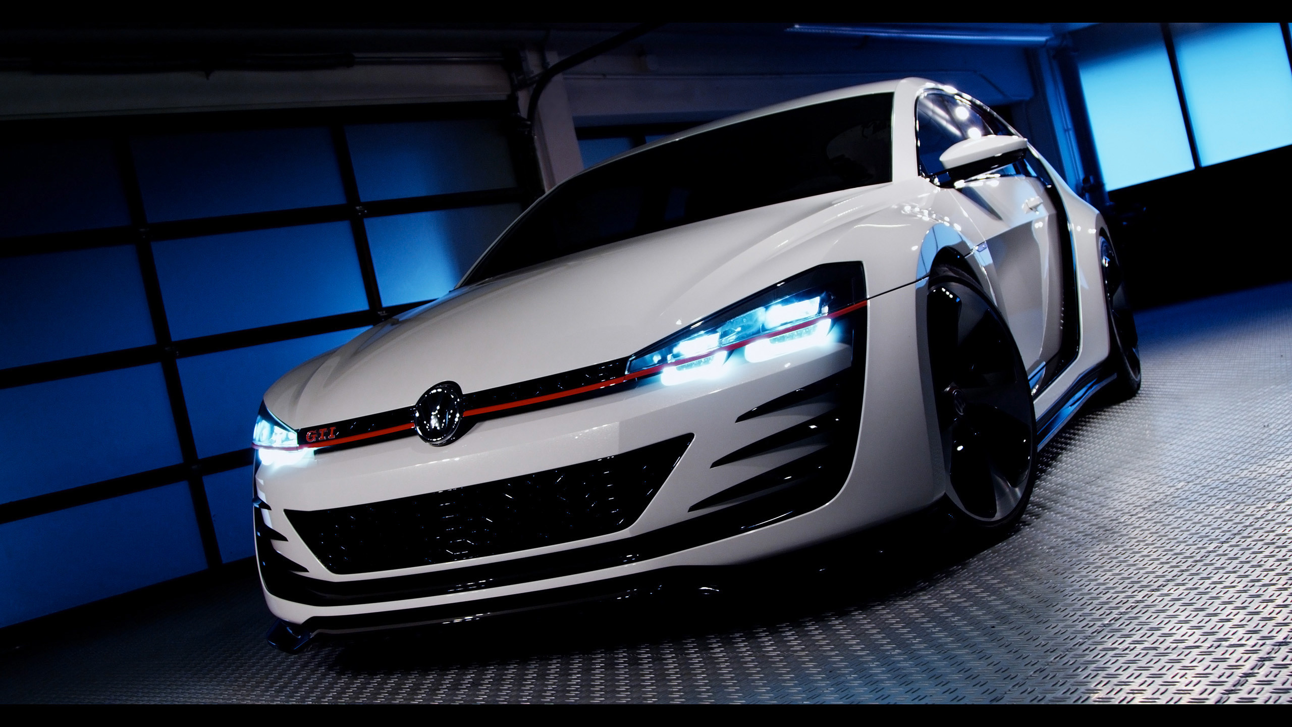 Volkswagen Design Vision Gti 
 Data Src Cool Vw Logo - Golf Design Vision Gti - HD Wallpaper 