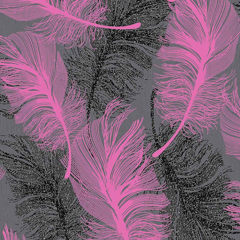 Pink Wallpaper Feathers - HD Wallpaper 