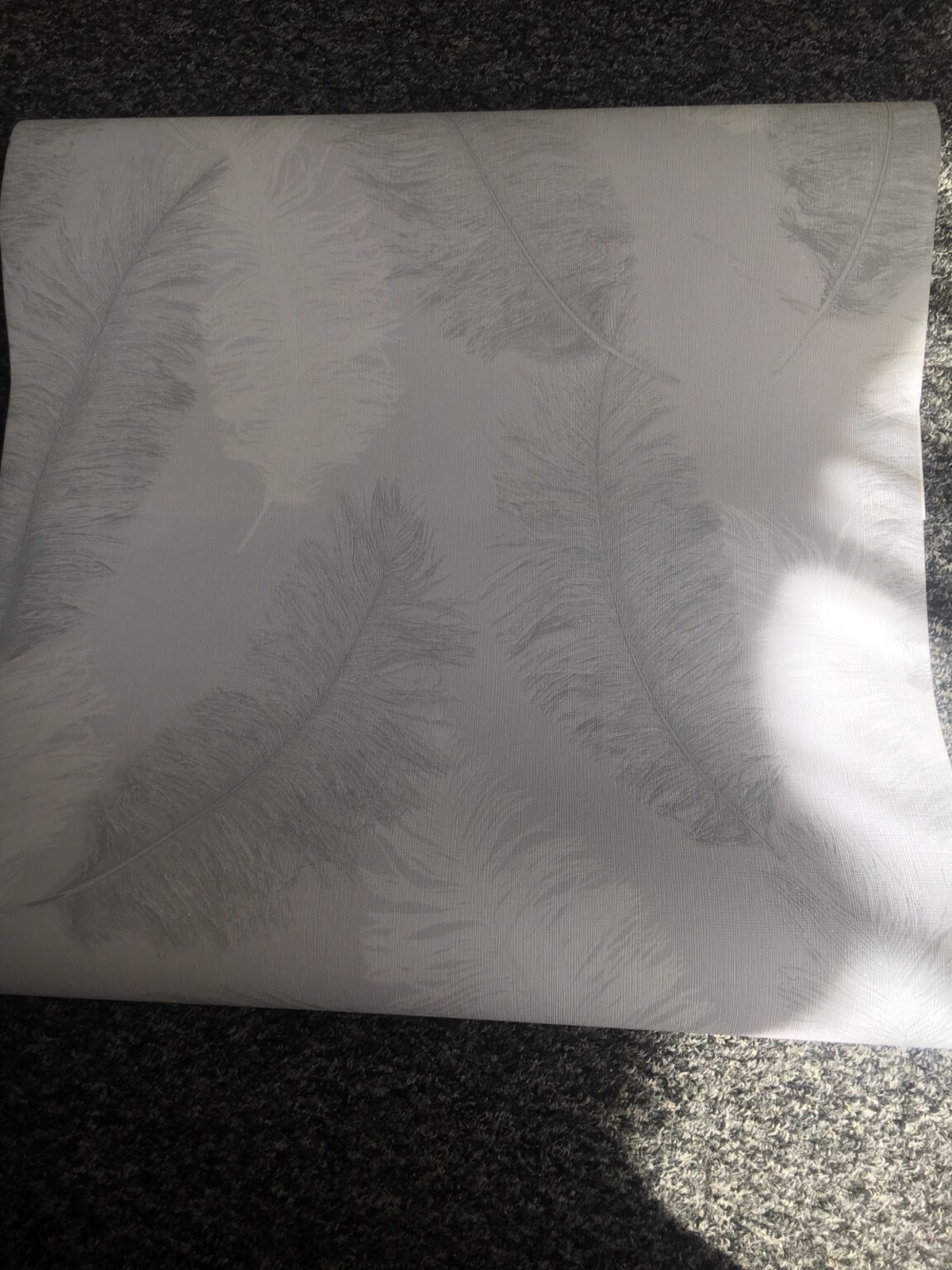 Feathers With A Slight Dusting Of Glitter - Monochrome - HD Wallpaper 