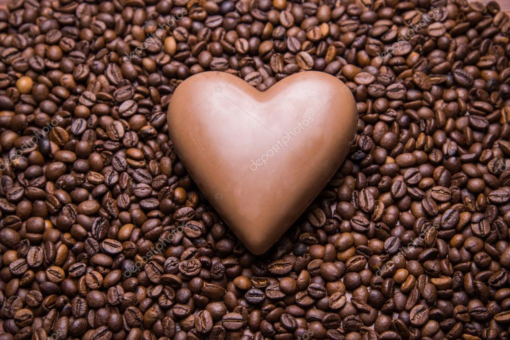 Coffee Beans And Chocolate - HD Wallpaper 