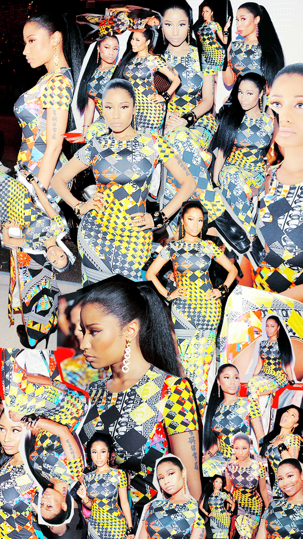 Iphone Wallpaper Nicki Minaj Collage - HD Wallpaper 