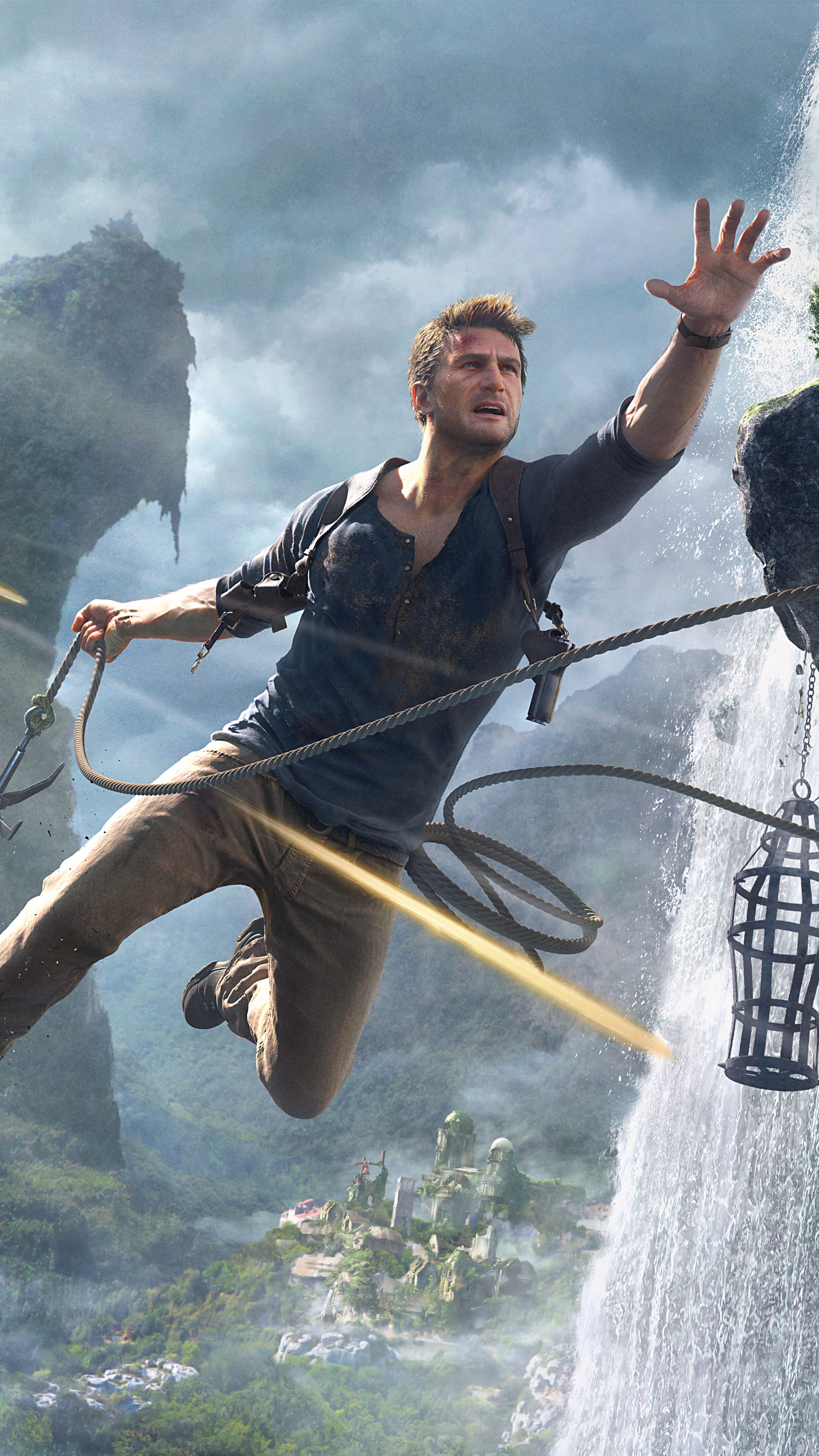 Nathan Drake Wallpaper Iphone - HD Wallpaper 