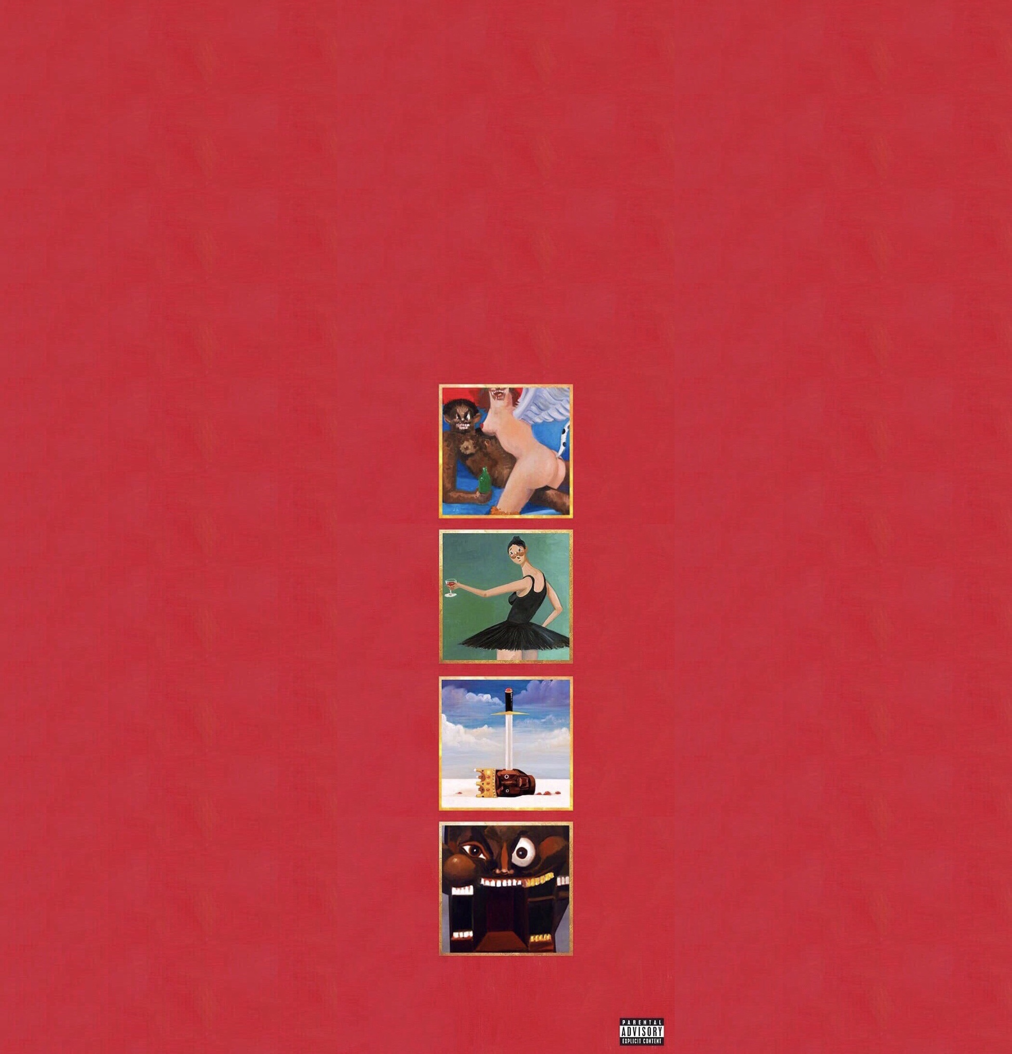 My Beautiful Dark Twisted Fantasy Iphone - HD Wallpaper 