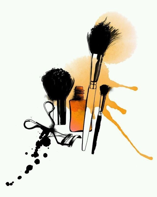 Iphone, Makeup, And Wallpaper Image - Christina Drejenstam Makeup - HD Wallpaper 