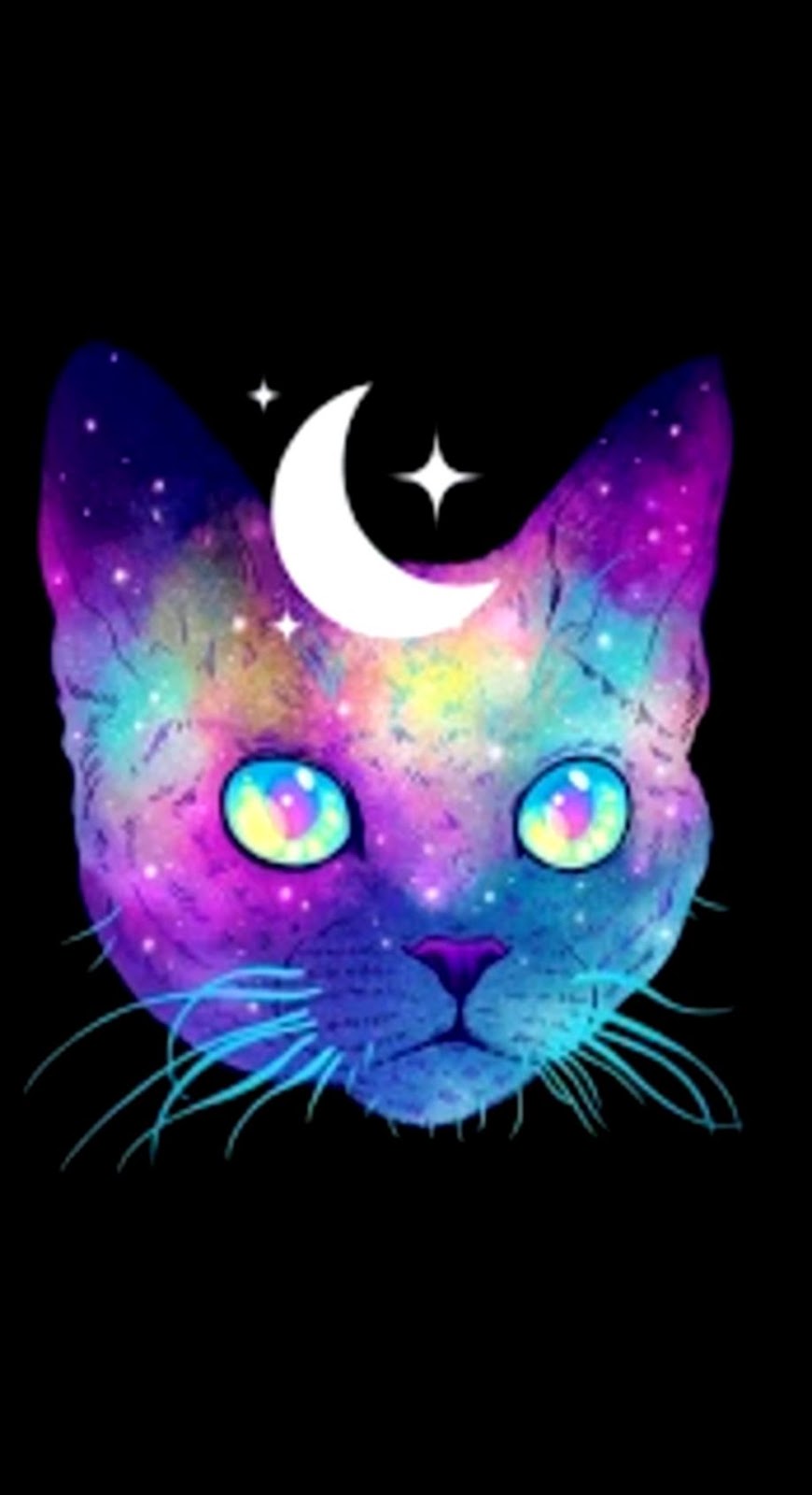 Space Cat Wallpaper Phone - HD Wallpaper 