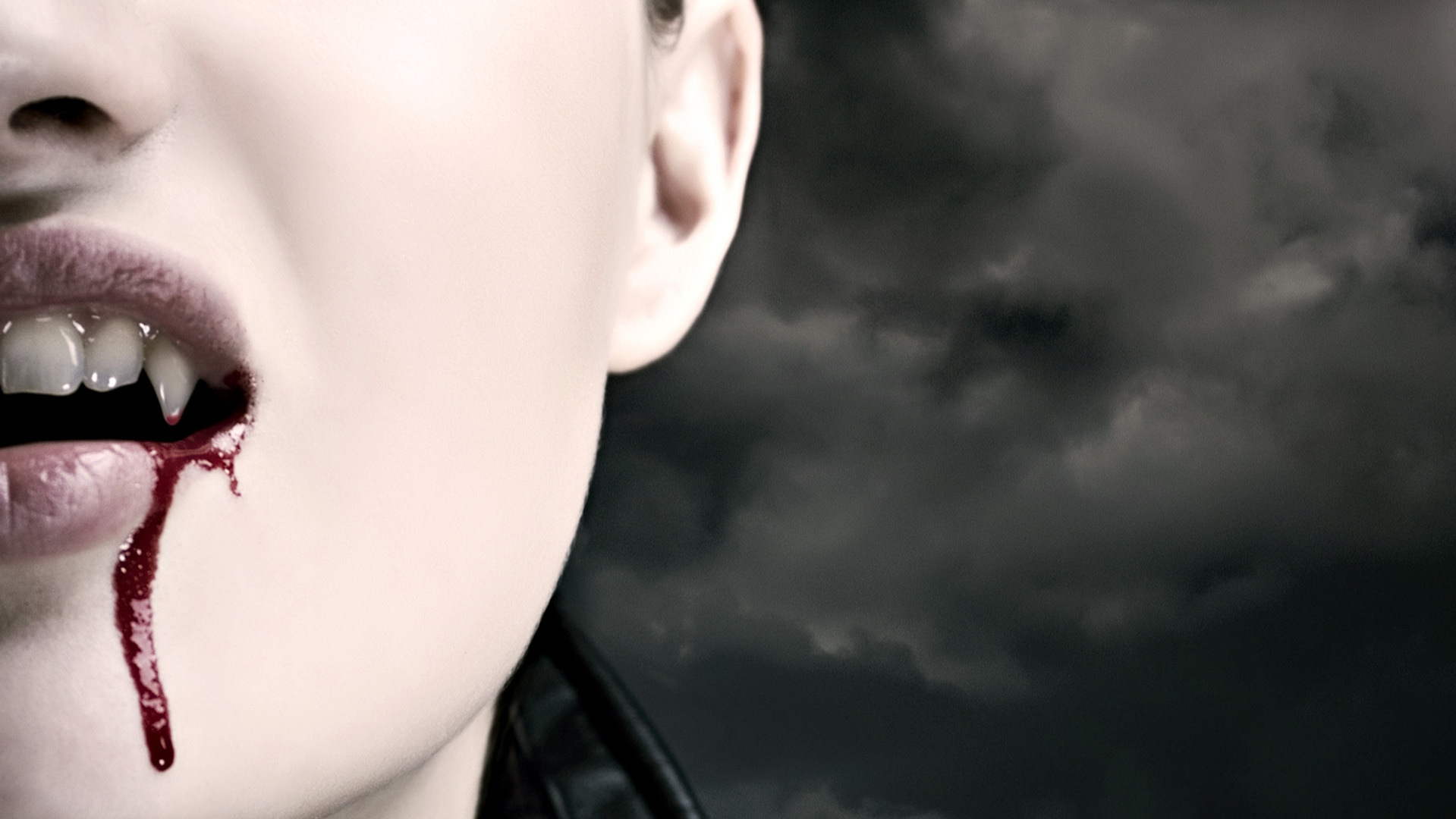 Tooth Desktop Wallpaper Free-uo6iviy - Free Vampire - HD Wallpaper 