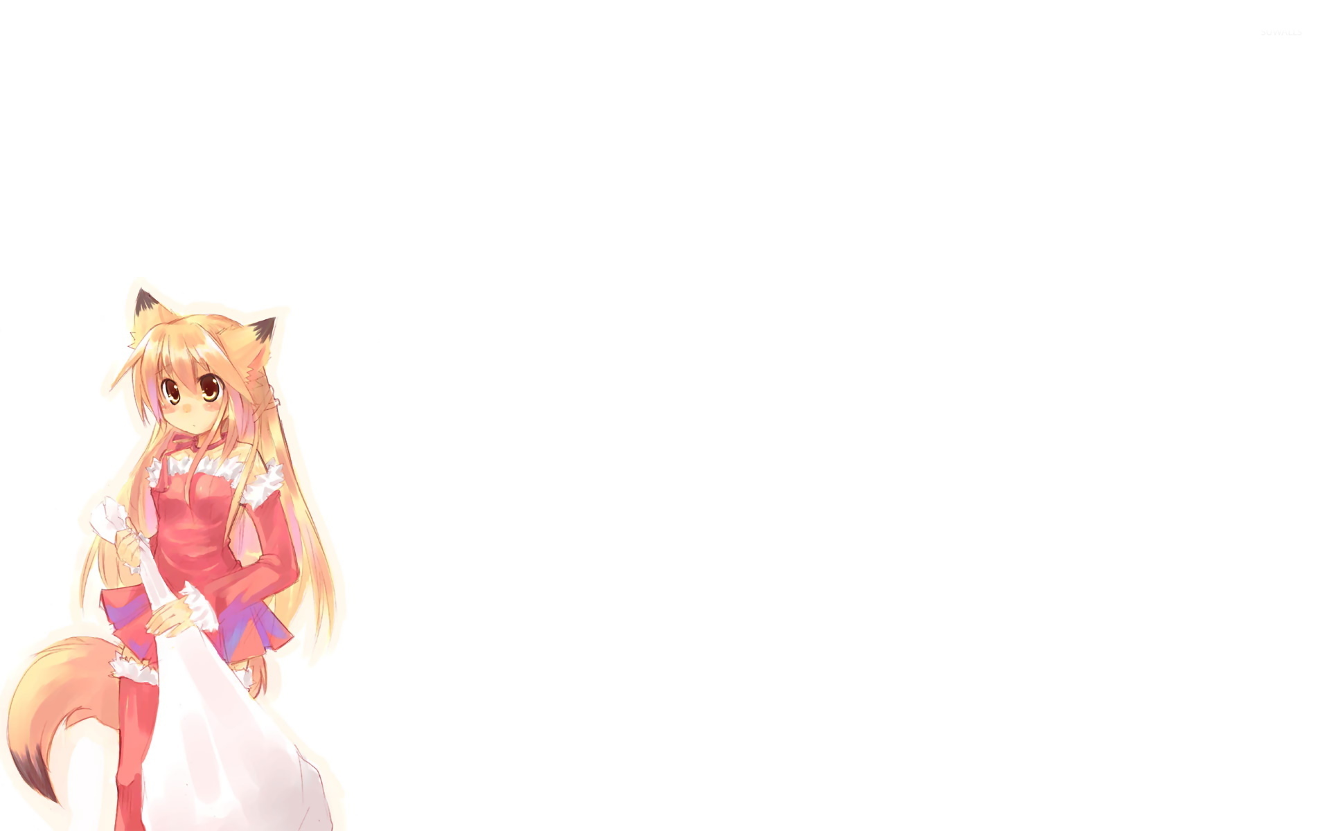 Новогодние Девчонки Аниме - HD Wallpaper 