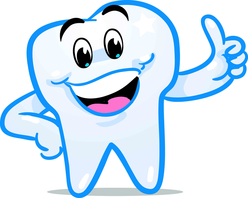 Happy Tooth Clip Art - Teeth Clipart Png - HD Wallpaper 