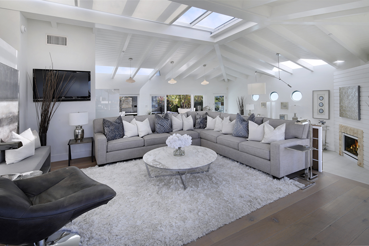 Modern Living Room Mats - HD Wallpaper 