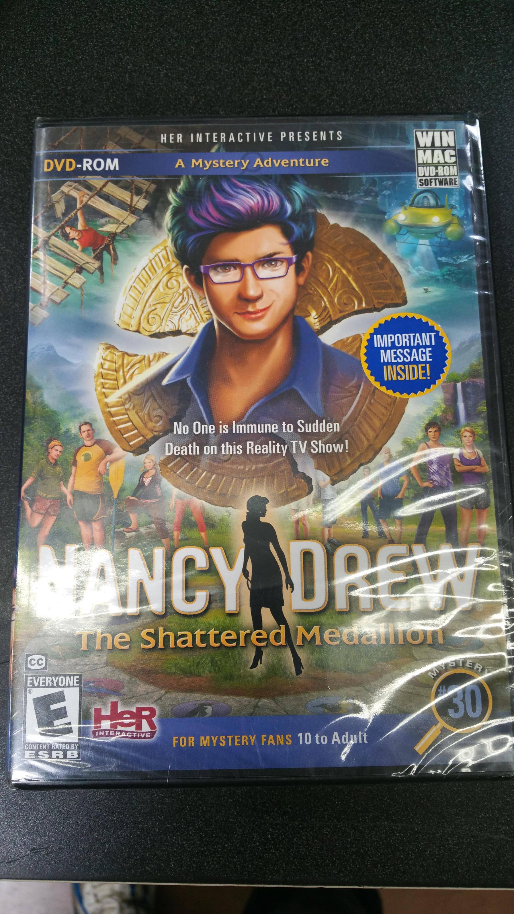 Nancy Drew Shattered Medallion - HD Wallpaper 